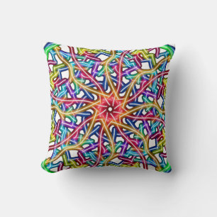 Abstraktes Mandala Kissen
