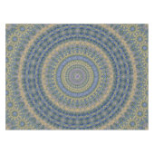 Abstraktes Mandala-Rundmuster Kaleidosco Tischdecke (Vorderseite (Horizontal))