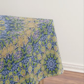 Abstraktes Mandala-Rundmuster Kaleidosco Tischdecke (Beispiel)