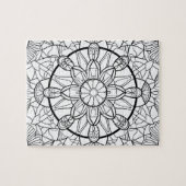 Abstraktes Mandala Spaß-Farbpuzzle Puzzle (Horizontal)