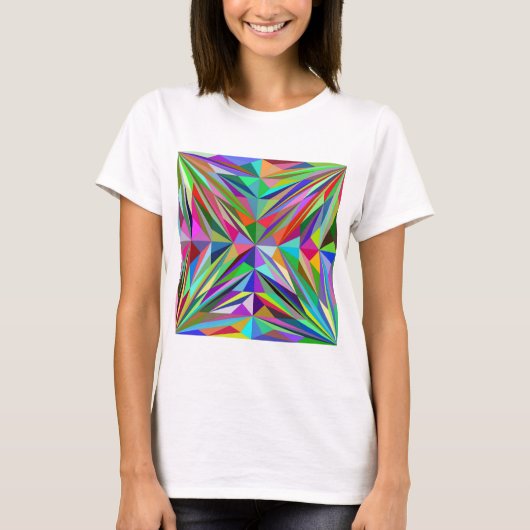 Abstraktes Mandala T-Shirt (Vorderseite)