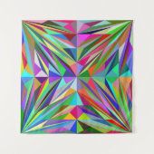 Abstraktes Mandala Wandteppich (Vorderseite (Horizontal))