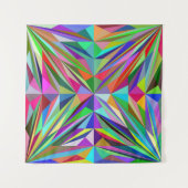 Abstraktes Mandala Wandteppich (Vorderseite)