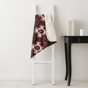 Abstraktes Marienkäfer-Kunst-Design, Sherpadecke