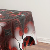 Abstraktes Marienkäfer-Kunst-Design, Tischdecke (Beispiel)