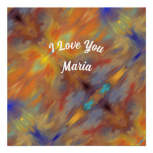 Abstraktes Marmor Flüssig-farbiges Poster