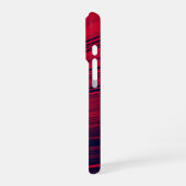 Abstraktes Marmordesign iPhone Hülle (Linke Seite)