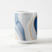 Abstraktes Marmordesign Kaffeetasse (Mittel)