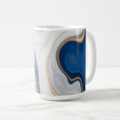 Abstraktes Marmordesign Kaffeetasse (VorderseiteRechts)