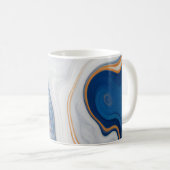 Abstraktes Marmordesign Kaffeetasse (VorderseiteRechts)