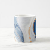 Abstraktes Marmordesign Kaffeetasse (Mittel)