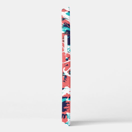 Abstraktes marmoriertes Papier - Hintergrund Case-Mate iPhone Hülle (Rückseite / Rechts)