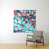 Abstraktes marmoriertes Papier - Hintergrund Wandteppich (Beispiel)