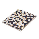 Abstraktes Marmorierungmosaik Fliese (Seite)