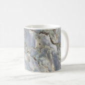 abstraktes Marmormuster Kaffeetasse (VorderseiteRechts)