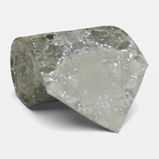 Abstraktes Marmormuster Krawatte (Gerollt)