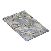 abstraktes Marmormuster Notizblock (Rechte Seite)