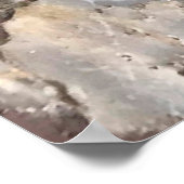 abstraktes Marmormuster Poster (Ecke)