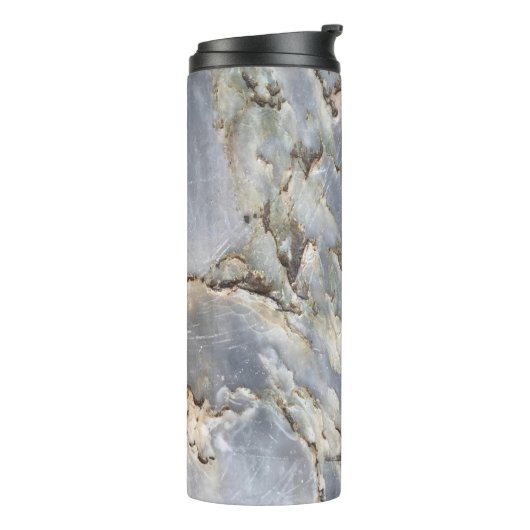 abstraktes Marmormuster Thermosbecher (Nach links gedreht)