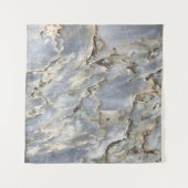 abstraktes Marmormuster Wandteppich (Vorderseite (Horizontal))