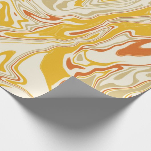 Abstraktes Marmorpapier Geschenkpapier (Ecke)