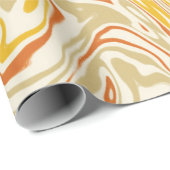 Abstraktes Marmorpapier Geschenkpapier (Rolleneckpunkt)