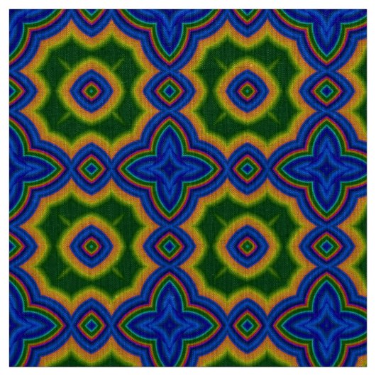 Abstraktes marokkanisches geometrisches Muster bla Stoff (Muster)