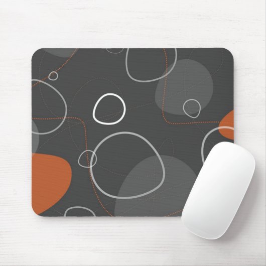 Abstraktes Mauspad im Funky Atomage (Mit Mouse)