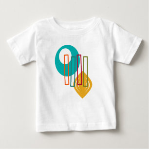 Abstraktes MCM-Design Baby T-shirt