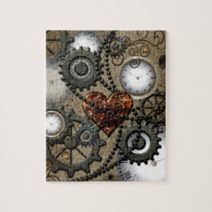Abstraktes mechanisches Design Puzzle