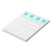 Abstraktes Meer Notizblock (Rotiert)
