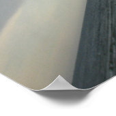 abstraktes Meer Poster (Ecke)