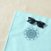 abstraktes Meer Strandtuch (Beispiel)