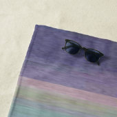 Abstraktes Meer und Himmel Strandtuch (Beispiel)