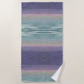 Abstraktes Meer und Himmel Strandtuch (Vorderseite)