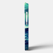 Abstraktes Meer, Winterlandschaft Kunst Case-Mate iPhone Hülle (Rückseite / Links)