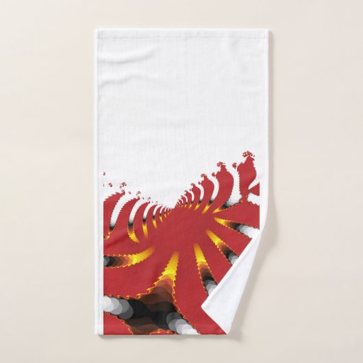 ABSTRAKTES MEERANEMON BADHANDTUCH SET (Handtuch)