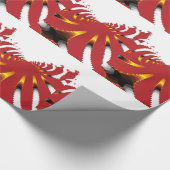 ABSTRAKTES MEERANEMON GESCHENKPAPIER (Ecke)