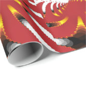 ABSTRAKTES MEERANEMON GESCHENKPAPIER (Rolleneckpunkt)