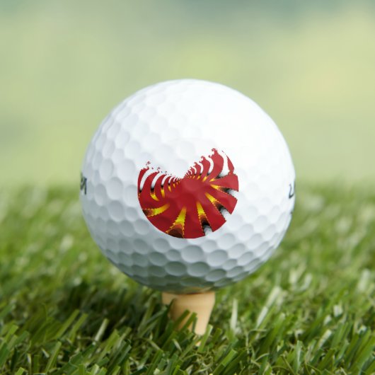 ABSTRAKTES MEERANEMON GOLFBALL (Insitu T-Shirt)