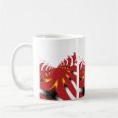ABSTRAKTES MEERANEMON KAFFEETASSE (Links)