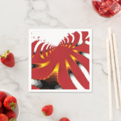 ABSTRAKTES MEERANEMON SERVIETTE (Beispiel)