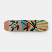 Abstraktes Meeresscape Skateboard (Horizontal)