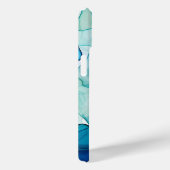 Abstraktes Meerglas mit Namen Case-Mate iPhone Hülle (Rückseite / Rechts)