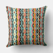 Abstraktes Mehrfarbenmuster Kissen (Rückseite)