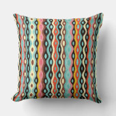 Abstraktes Mehrfarbenmuster Kissen (Vorderseite)