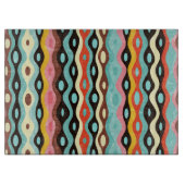 Abstraktes Mehrfarbenmuster Schneidebrett (Vorderseite)