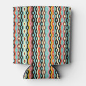 Abstraktes mehrfarbiges Muster Dosenkühler (Vorderseite)