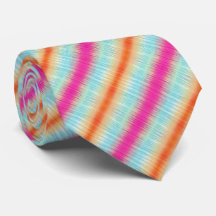 Abstraktes mehrfarbiges Muster Krawatte