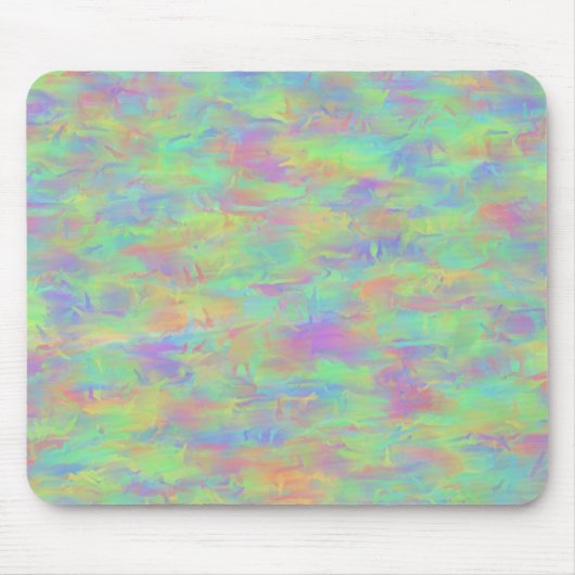Abstraktes mehrfarbiges Muster Mousepad (Vorne)